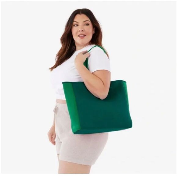 Summersalt Seaglass Green Neoprene Waterproof
Beach Tote Bag‎ - Picture 9 of 9